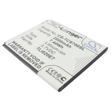 Reemplazo de batería compatible para TCL TLI020B2,TLI020D2,TLI020E1,TLI020E7,TLI020JD