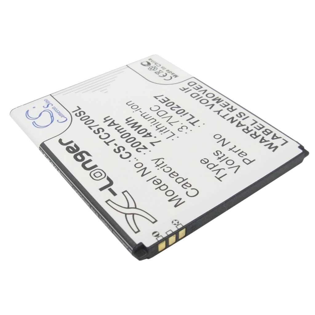 Batería del teléfono móvil TCL S700T