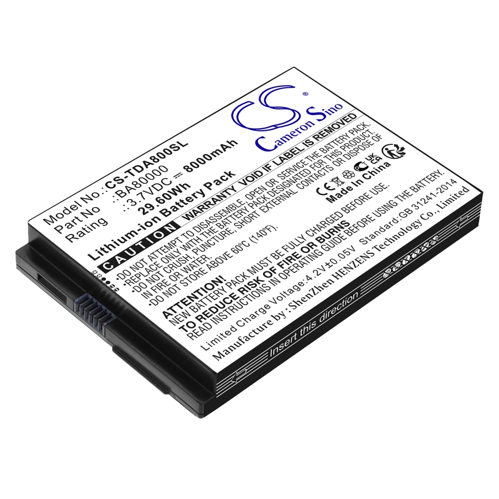 Batería de la tableta Flytech Touch dynamic CS-TDA800SL