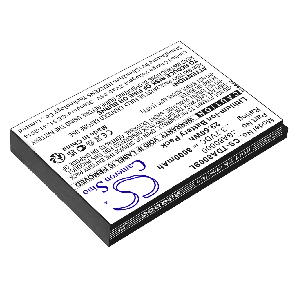 Batería de la tableta Flytech Touch dynamic CS-TDA800SL