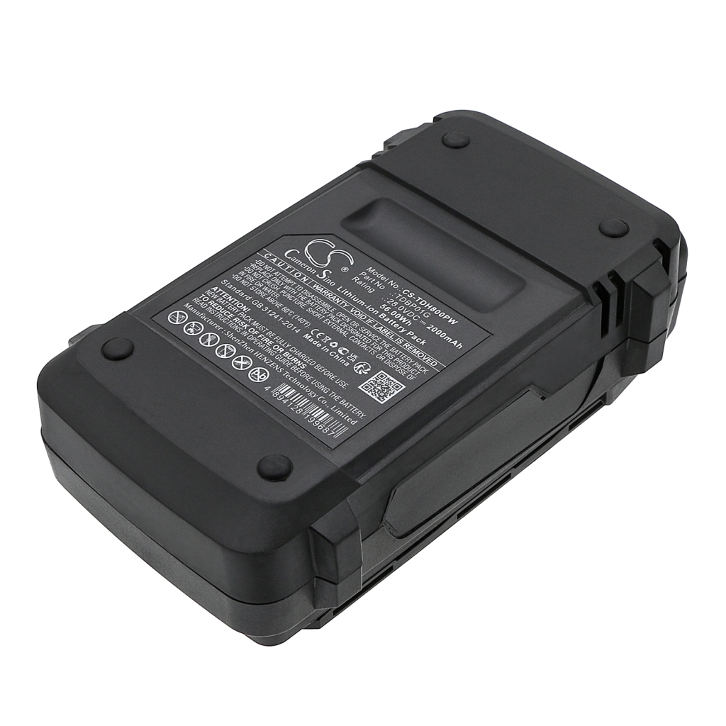 Batería para herramientas eléctricas Teccpo CS-TDH800PW