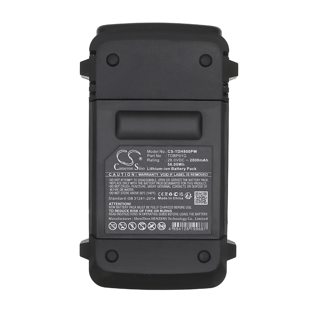Batería para herramientas eléctricas Teccpo CS-TDH800PW