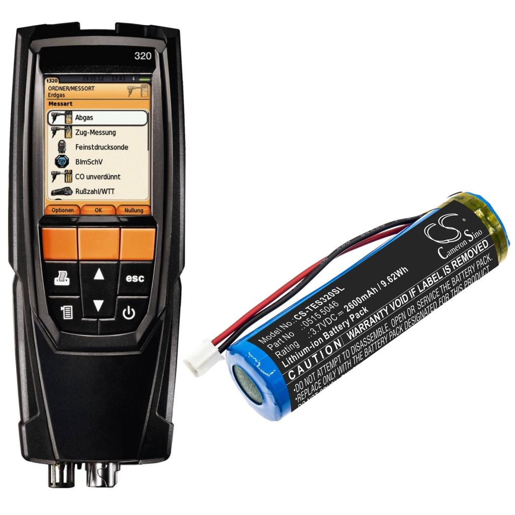 Batería para herramientas eléctricas Testo CS-TES320SL