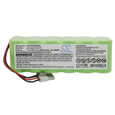 Reemplazo de batería compatible para Tektronix 146-0112-00,LP43SC12S1P