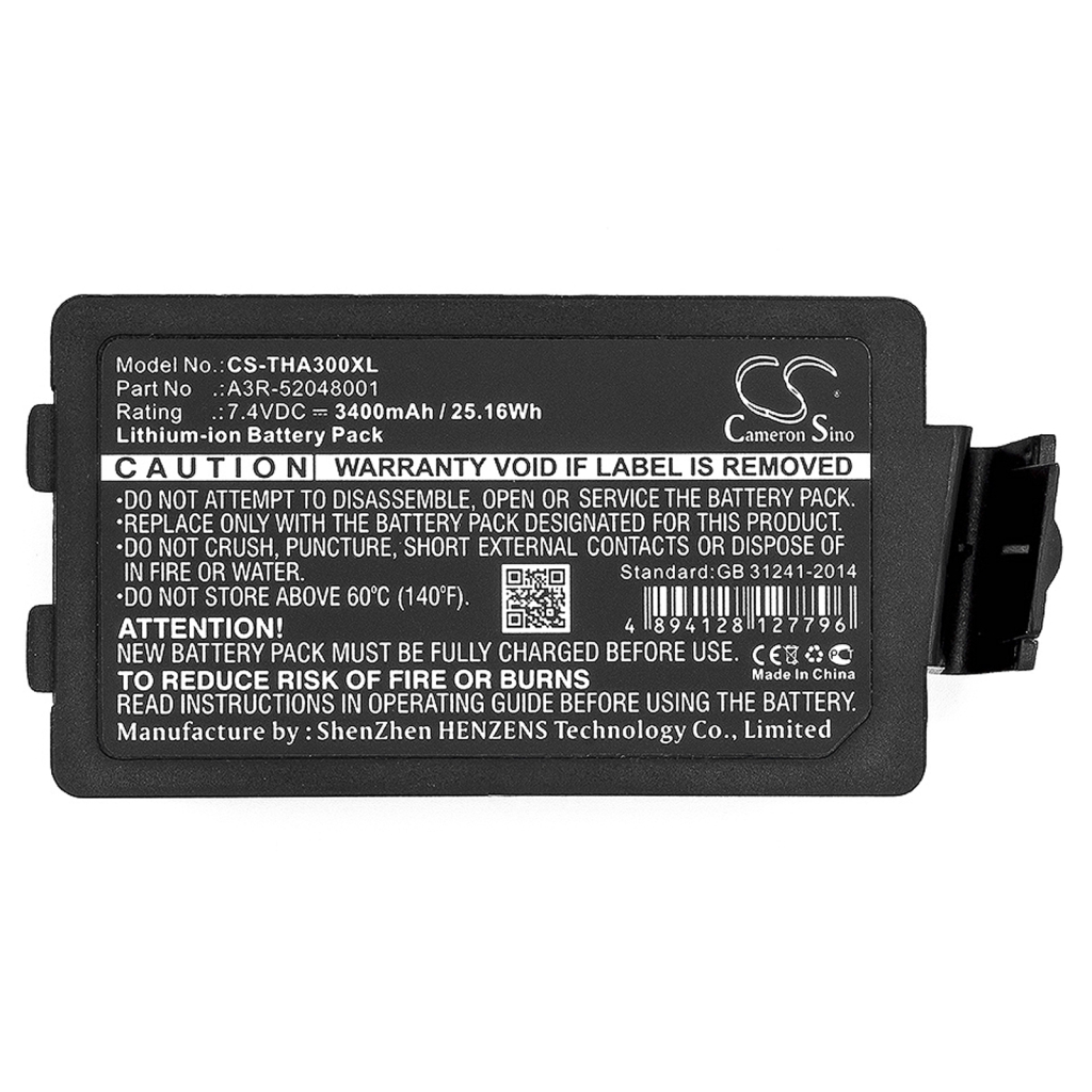 Batería de la impresora Tsc Alpha 3R