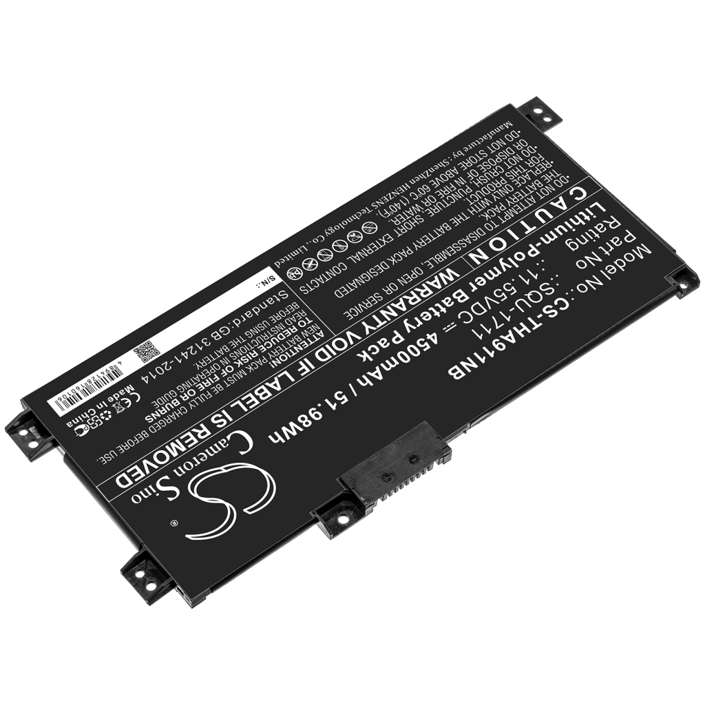 Batería para portátil Thunderobot CS-THA911NB