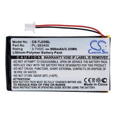 Reemplazo de batería compatible para Sony PL-383450