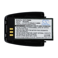 Reemplazo de batería compatible para V Tech BT191665,BT291665