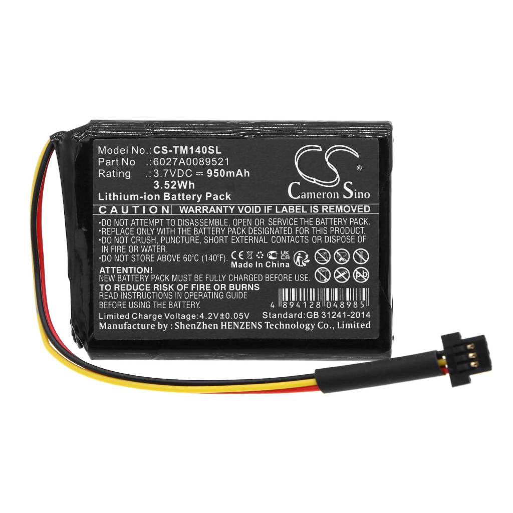 GPS, Batería del Navegador TomTom CS-TM140SL