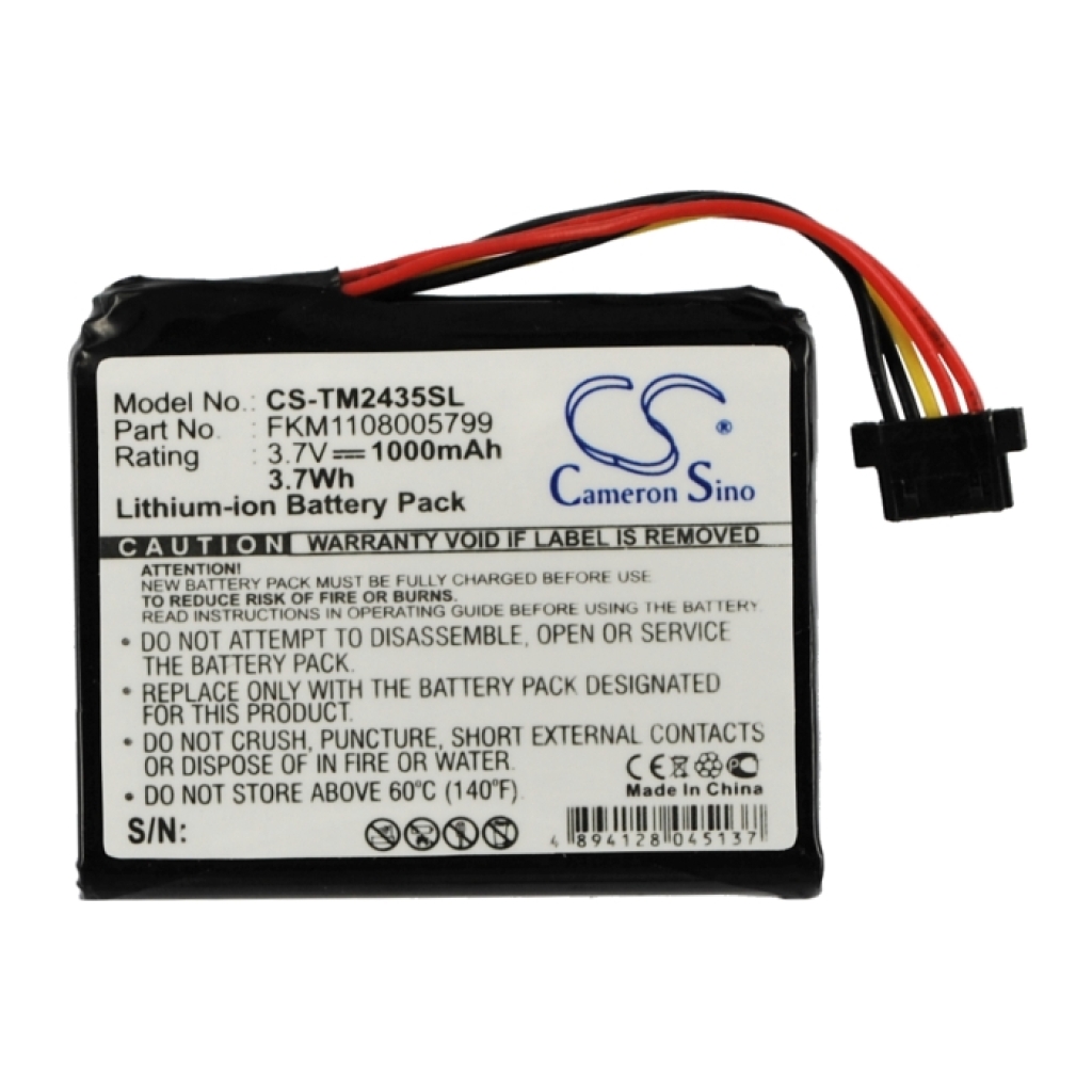 GPS, Batería del Navegador TomTom CS-TM2435SL