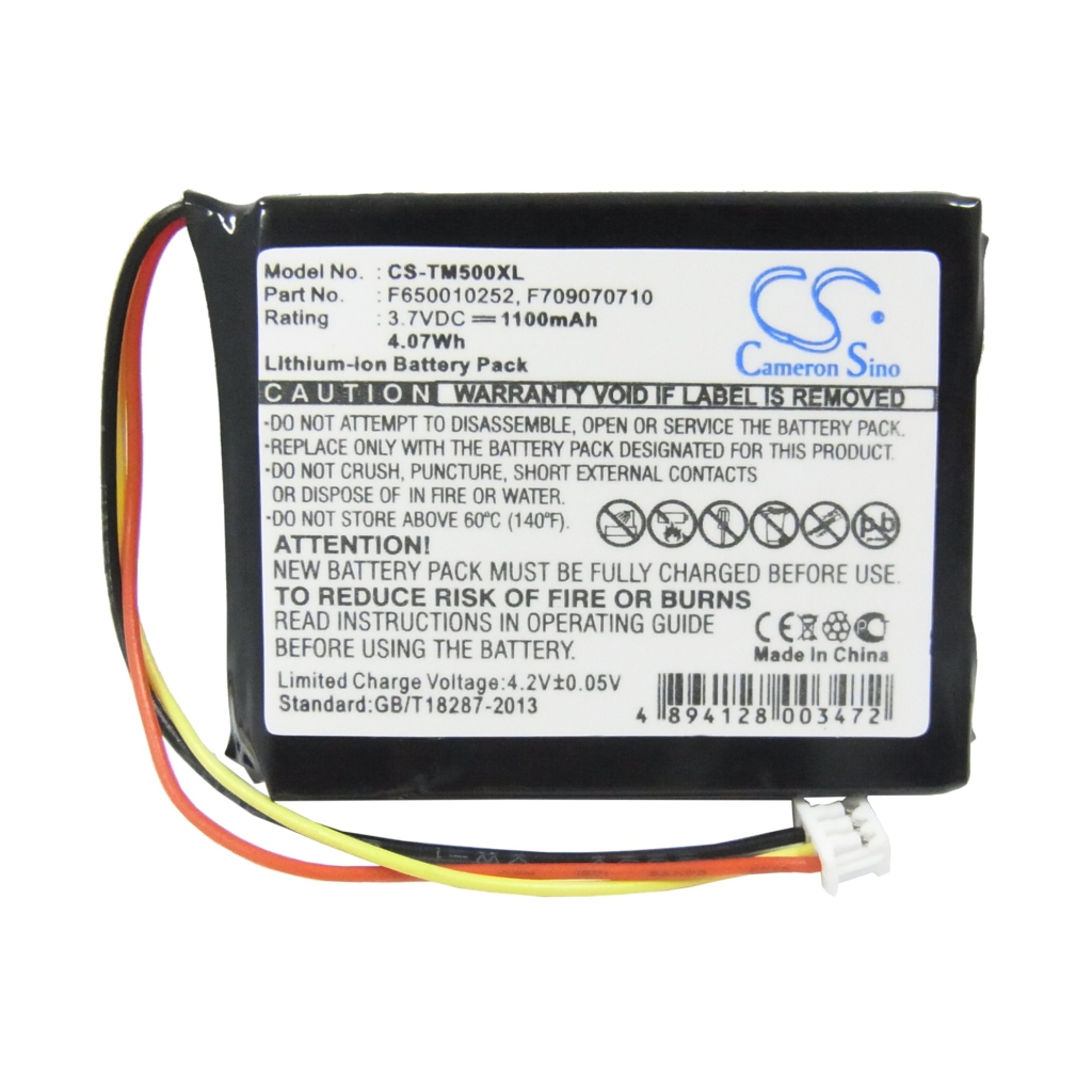 GPS, Batería del Navegador TomTom CS-TM500XL
