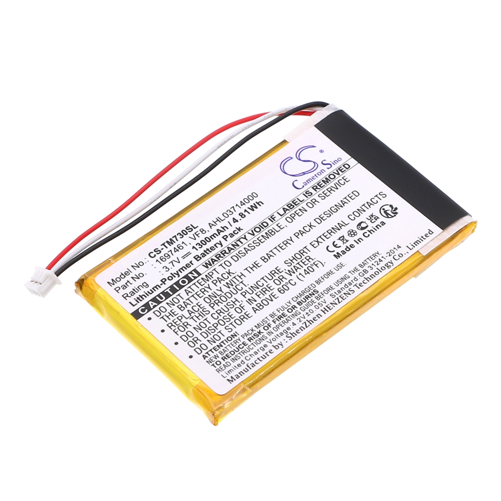 GPS, Batería del Navegador TomTom CS-TM730SL