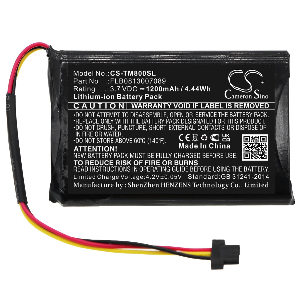 GPS, Batería del Navegador TomTom CS-TM800SL