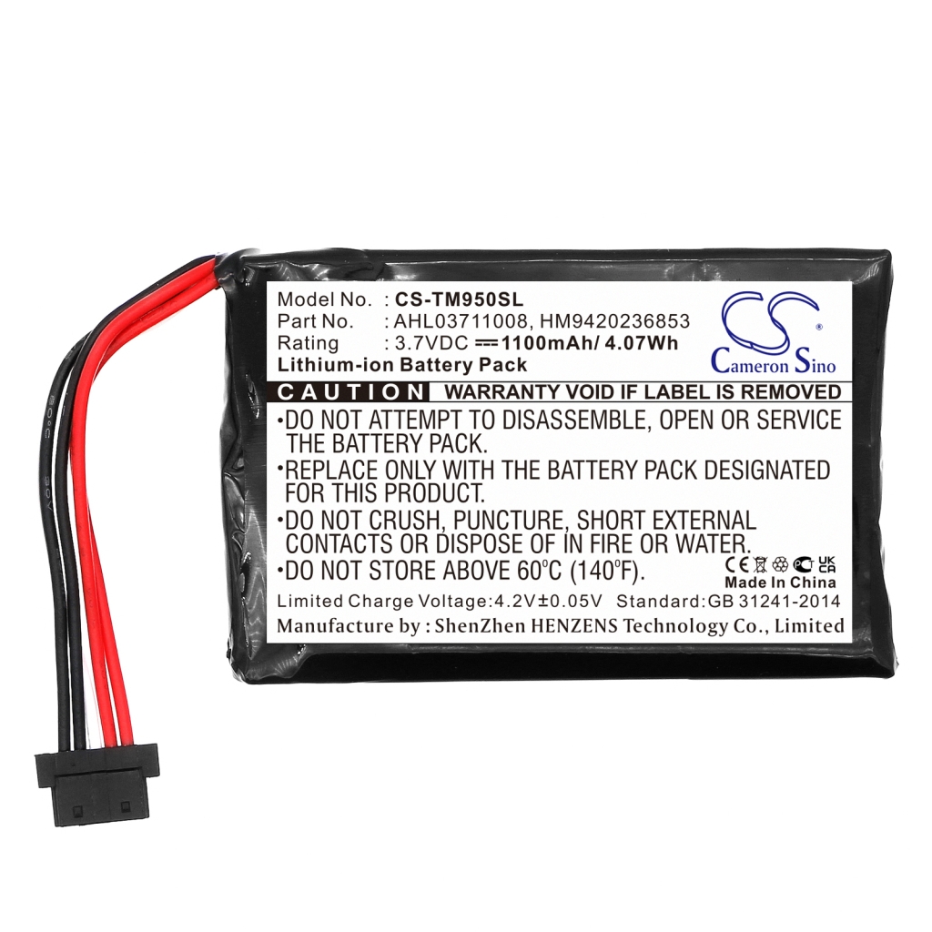 GPS, Batería del Navegador TomTom CS-TM950SL