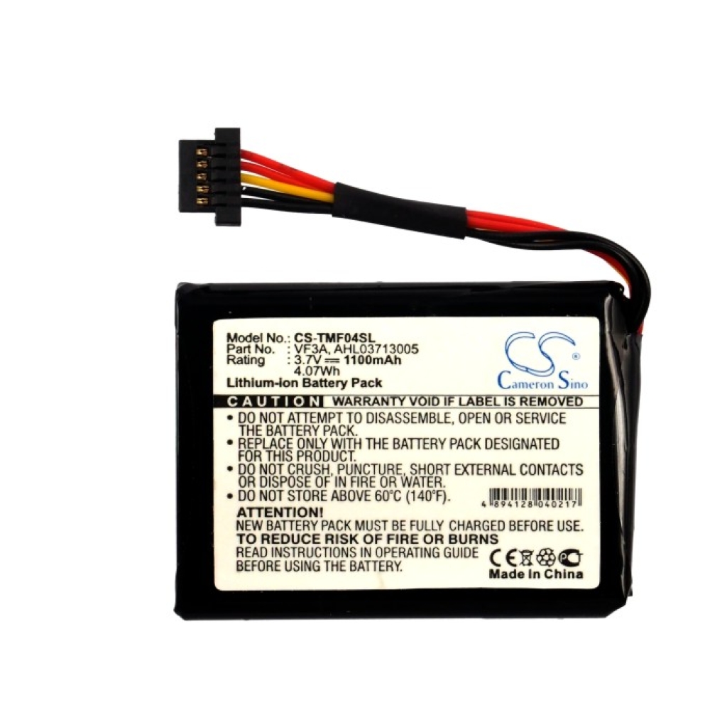 GPS, Batería del Navegador TomTom CS-TMF04SL