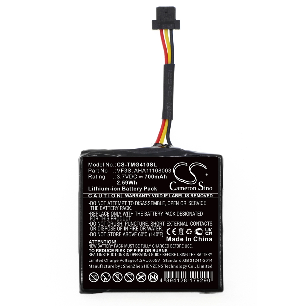 GPS, Batería del Navegador TomTom CS-TMG410SL