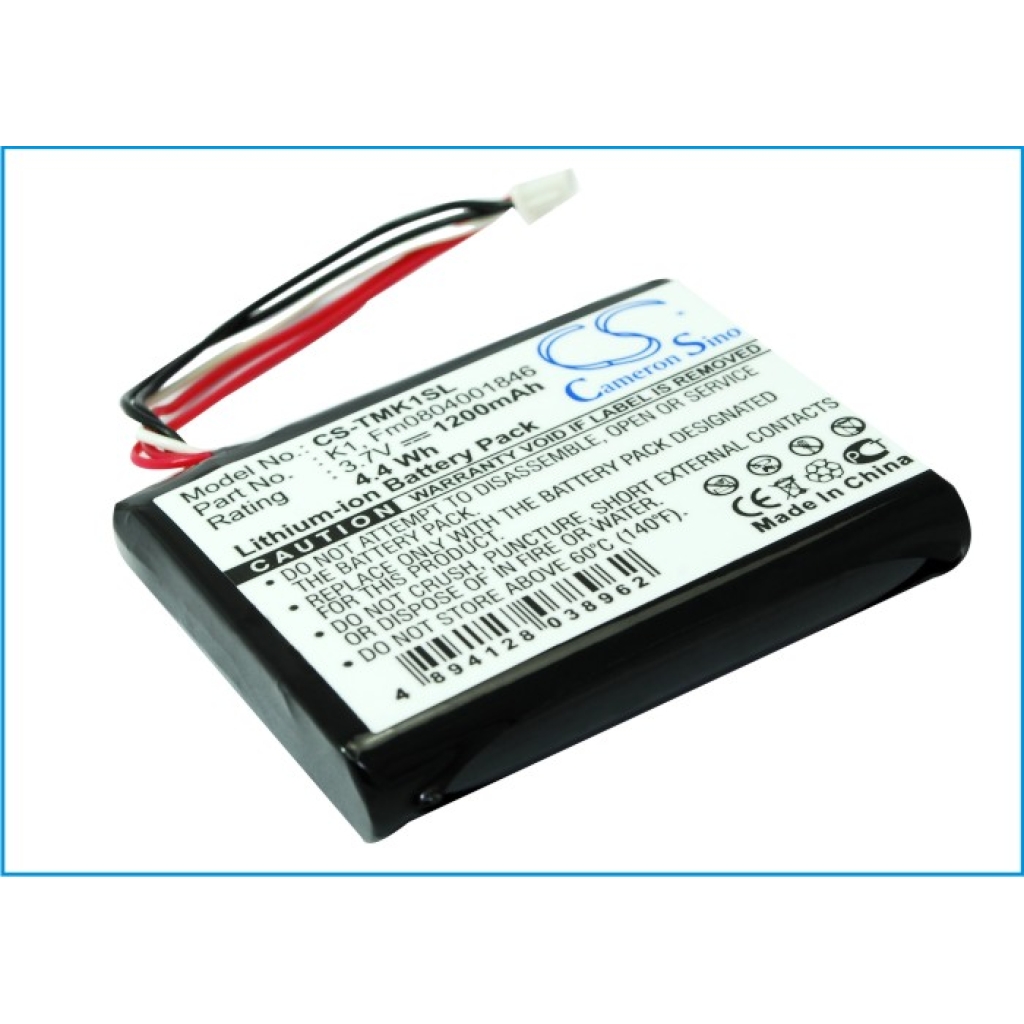 GPS, Batería del Navegador TomTom CS-TMK1SL