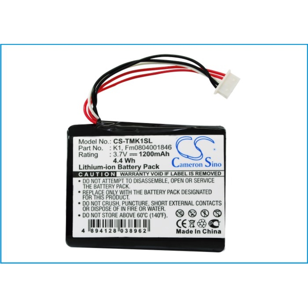 GPS, Batería del Navegador TomTom CS-TMK1SL