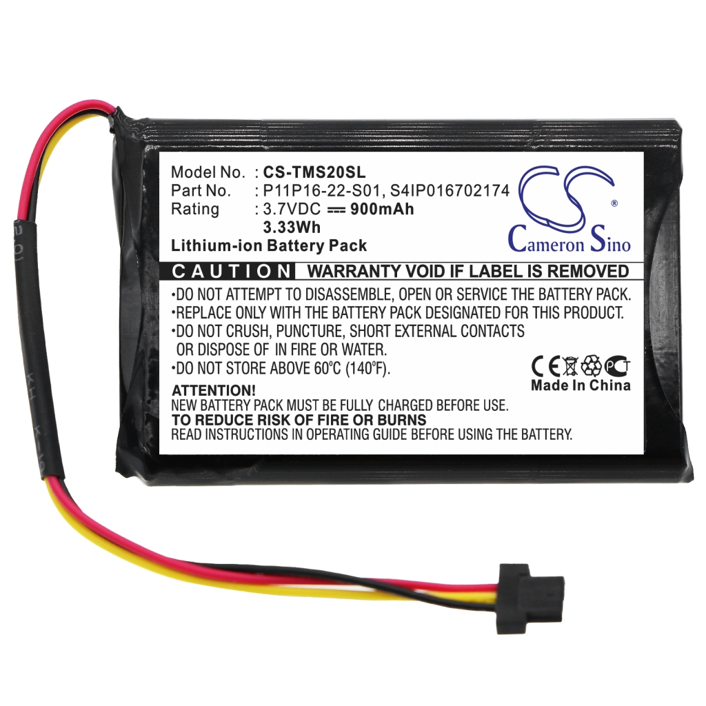 GPS, Batería del Navegador TomTom CS-TMS20SL