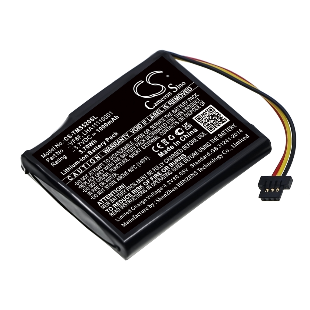 GPS, Batería del Navegador TomTom CS-TMS520SL