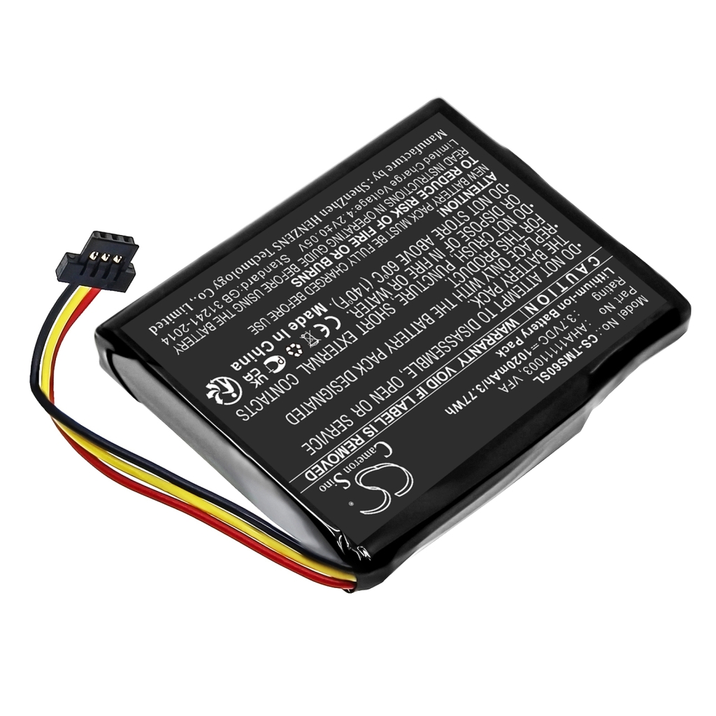 GPS, Batería del Navegador TomTom CS-TMS60SL