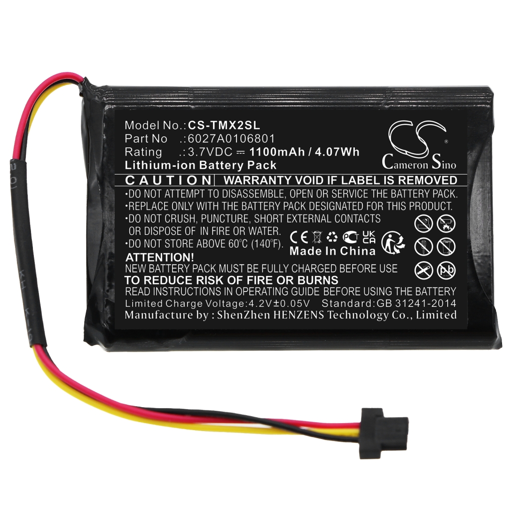 GPS, Batería del Navegador TomTom CS-TMX2SL