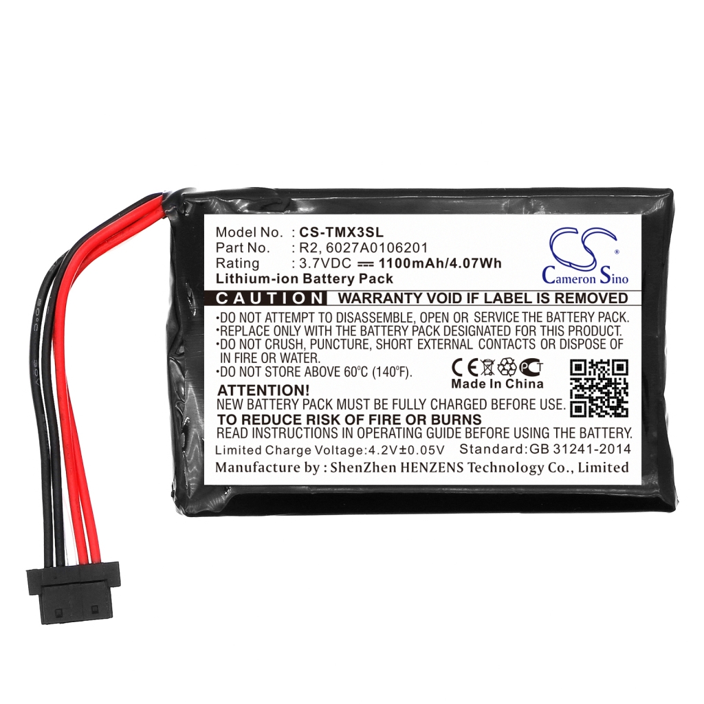 GPS, Batería del Navegador TomTom CS-TMX3SL