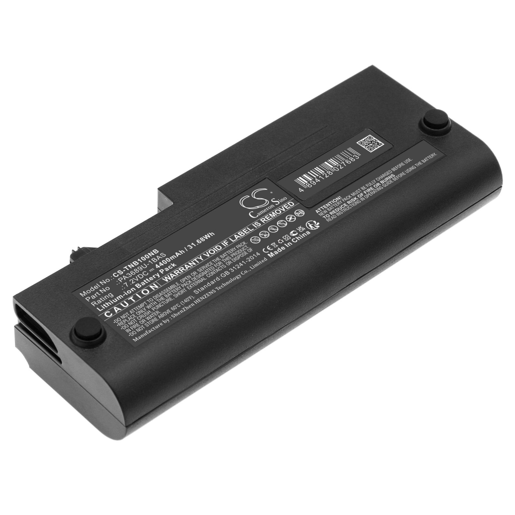 Batería para portátil Toshiba Netbook NB100-12S PLL10E-01U02DCE
