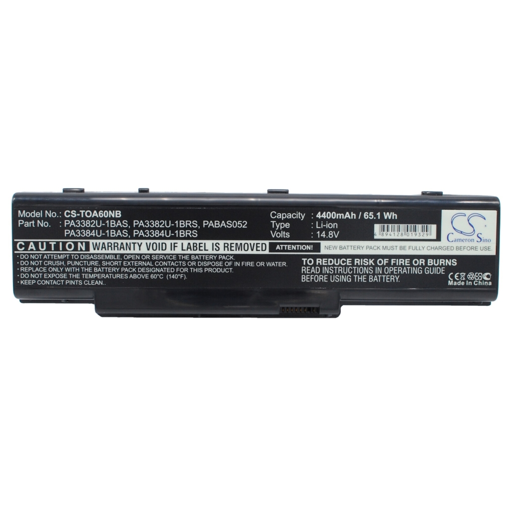 Batería para portátil Toshiba Dynabook AW2