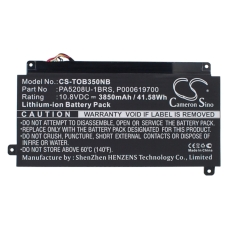Reemplazo de batería compatible para Toshiba P000619700,PA5208U-1BRS