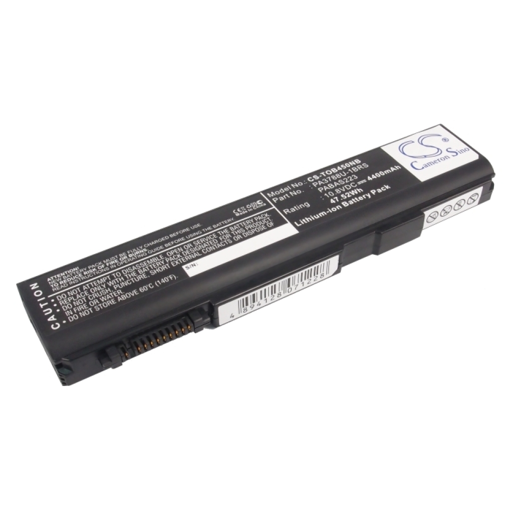 Batería para portátil Toshiba CS-TOB450NB