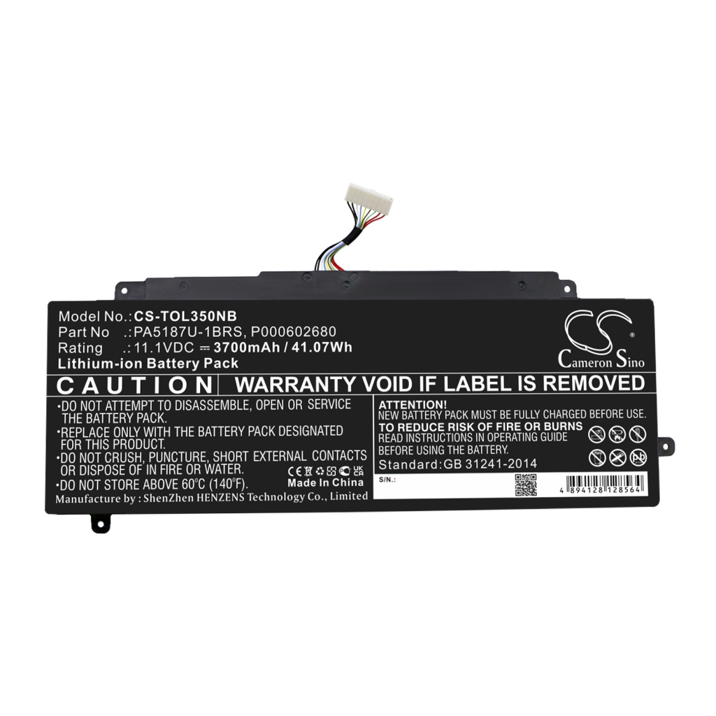 Batería para portátil Toshiba CS-TOL350NB