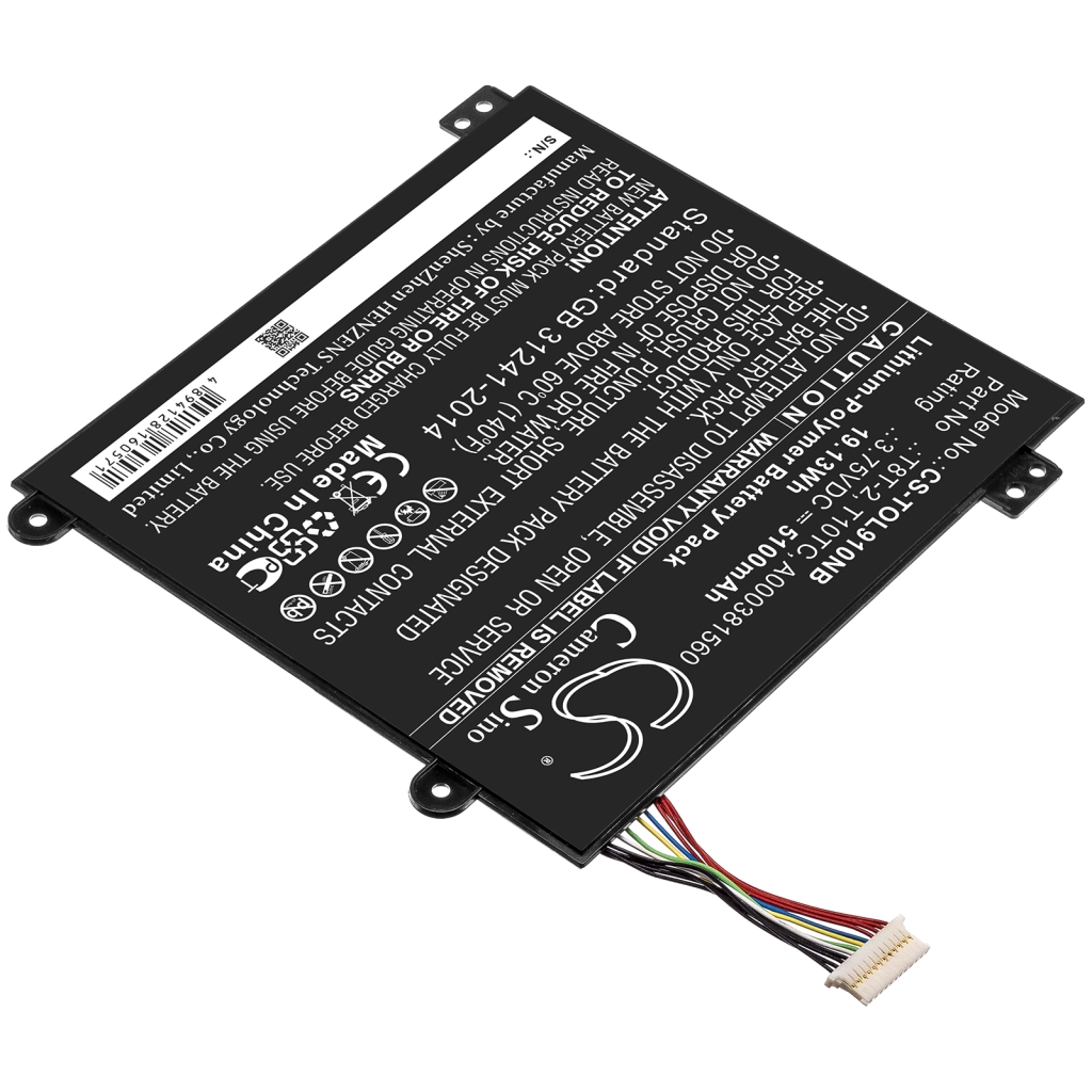 Batería para portátil Toshiba CS-TOL910NB