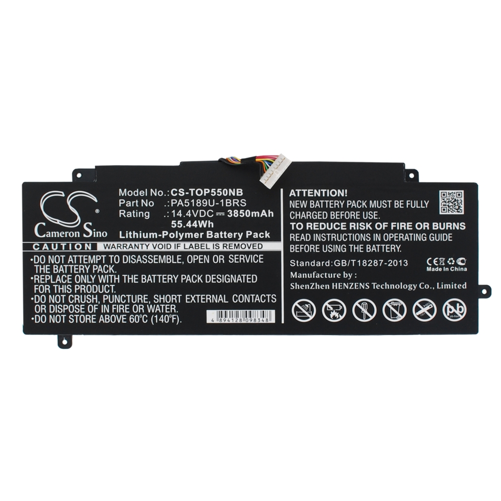 Batería para portátil Toshiba CS-TOP550NB