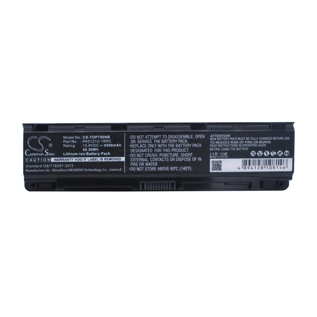 Batería para portátil Toshiba CS-TOP750NB