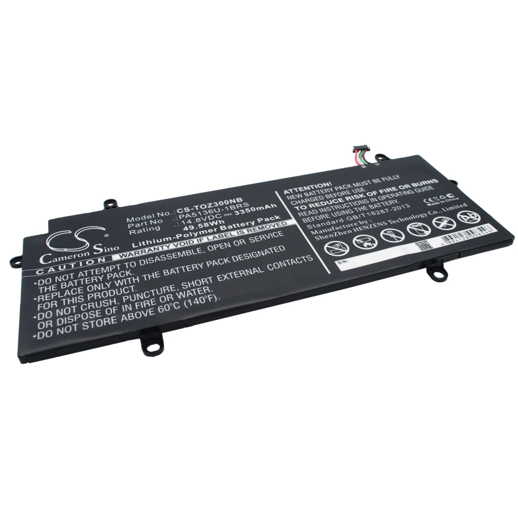 Batería para portátil Toshiba CS-TOZ300NB