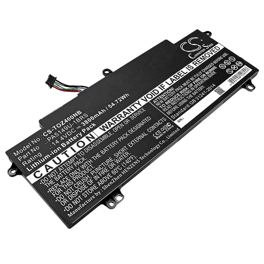 Batería para portátil Toshiba CS-TOZ400NB