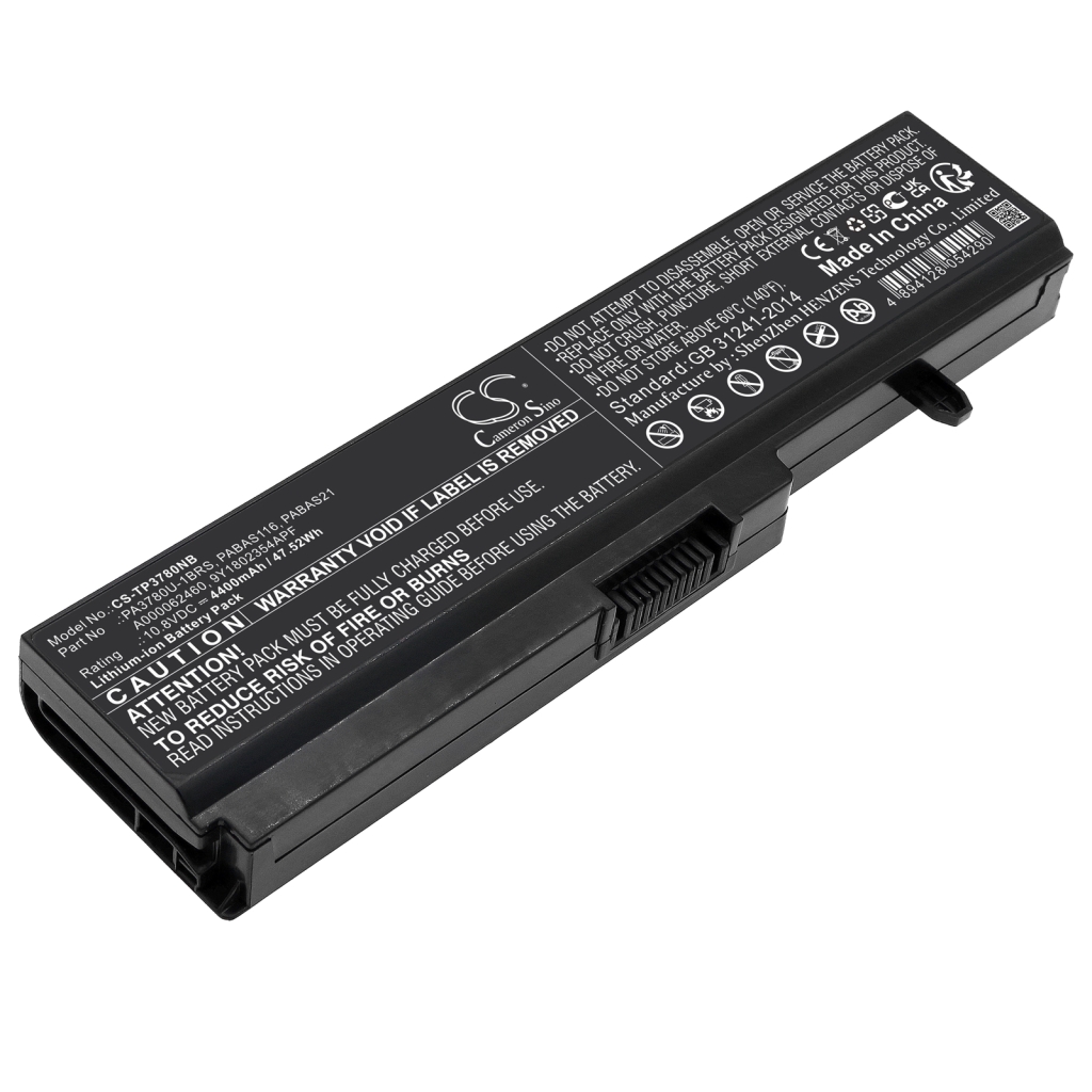 Batería para portátil Toshiba Satellite T110