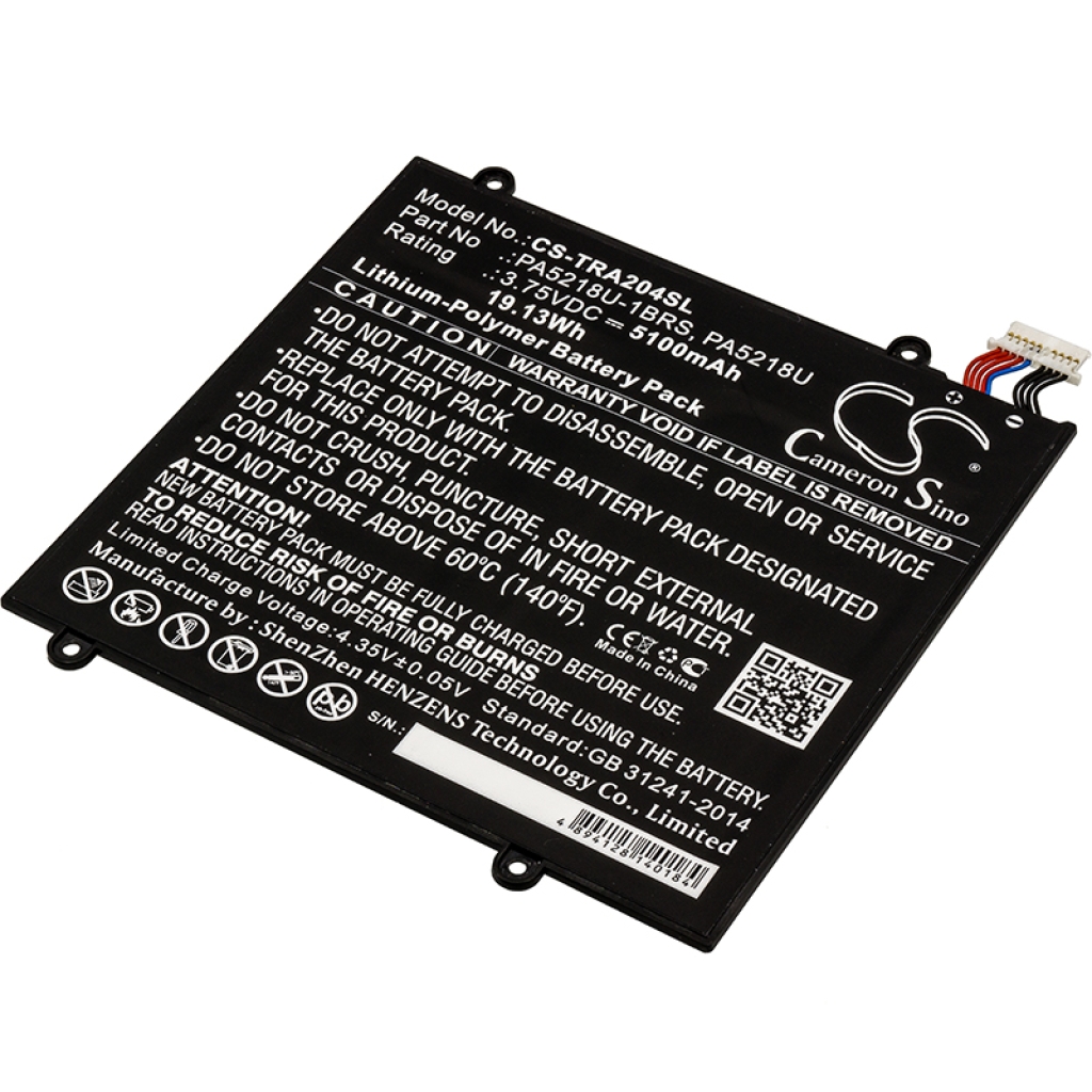 Batería de la tableta Toshiba CS-TRA204SL