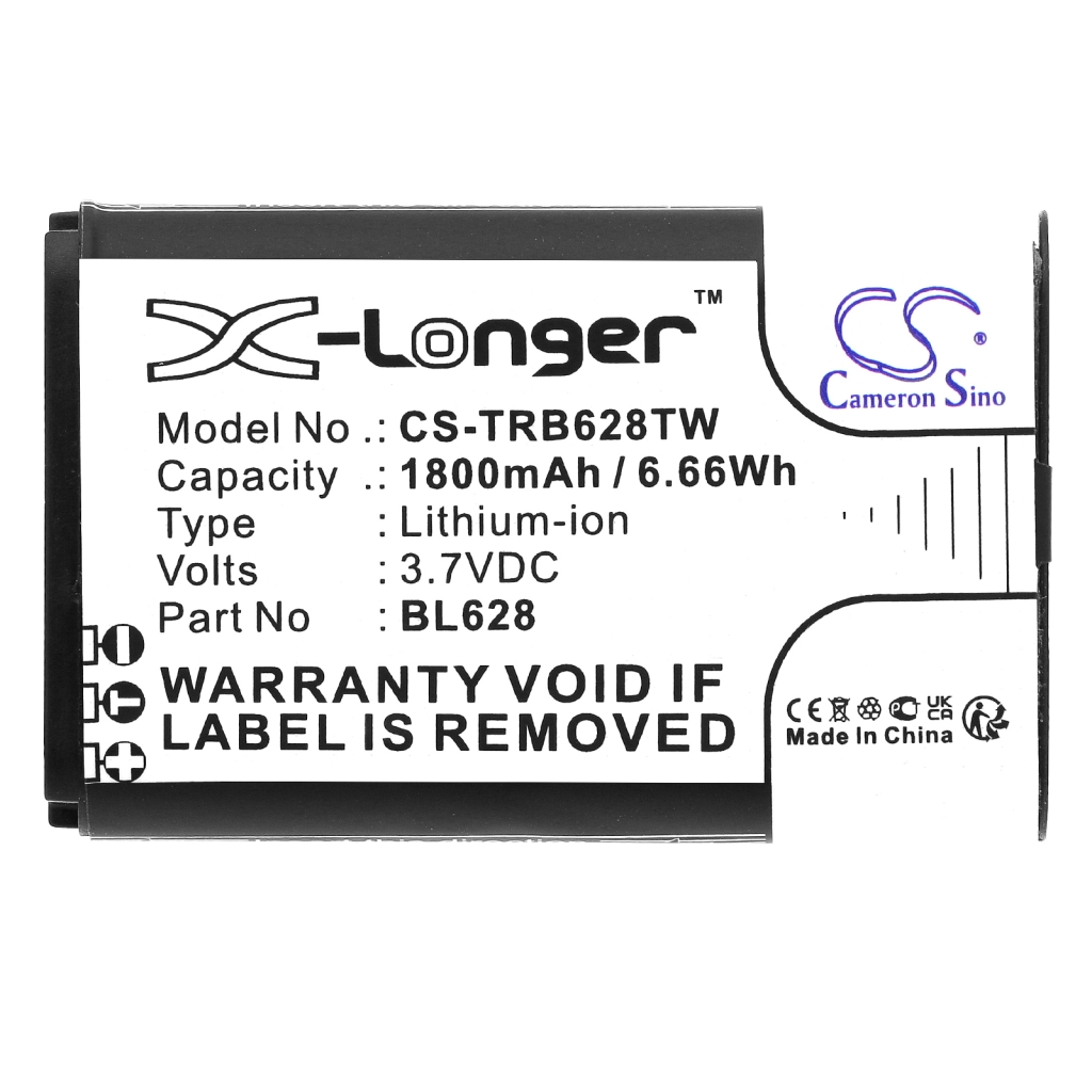 Batería de radio de dos vías Retevis CS-TRB628TW