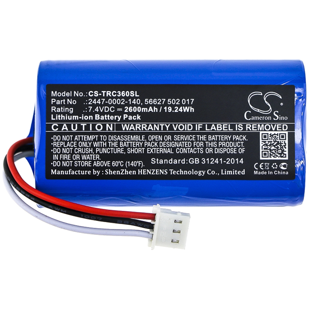 Batería para herramientas eléctricas Trilithic CS-TRC360SL