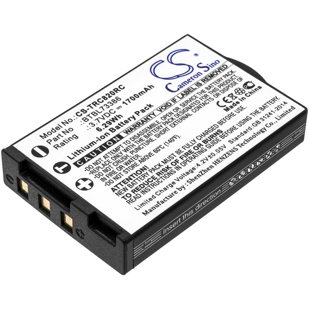 Batería del mando a distancia Urc CS-TRC820RC