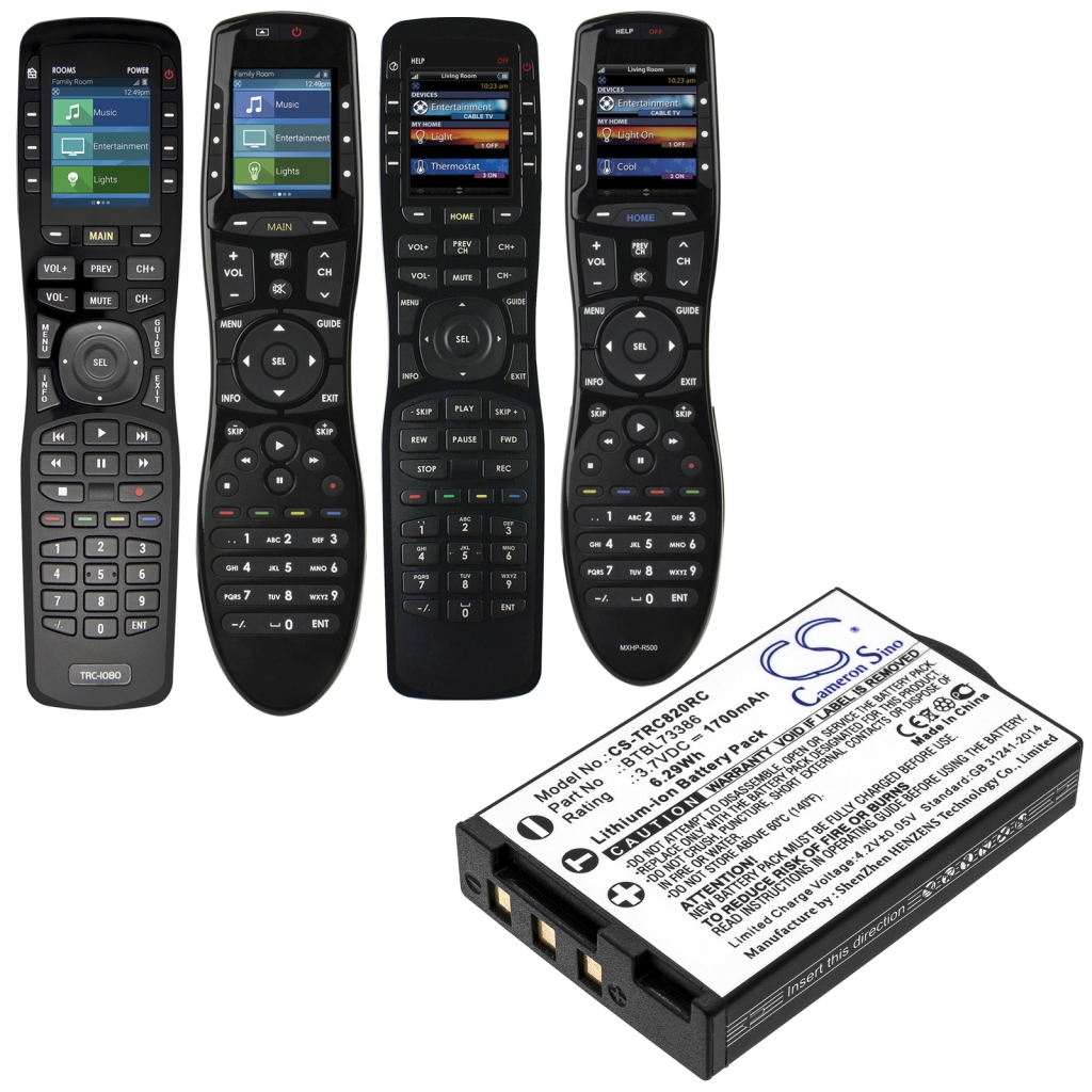 Batería del mando a distancia Urc CS-TRC820RC