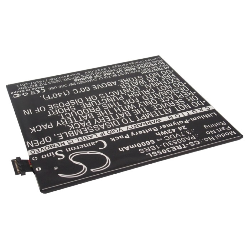 Batería de la tableta Toshiba CS-TRE305SL