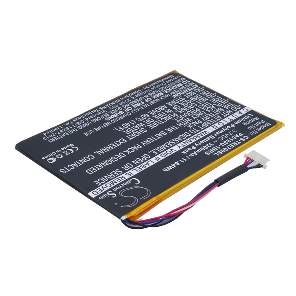 Batería de la tableta Toshiba CS-TRE700SL