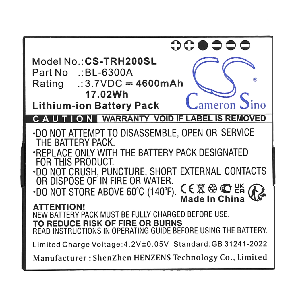 Batería para herramientas eléctricas Hi-target CS-TRH200SL
