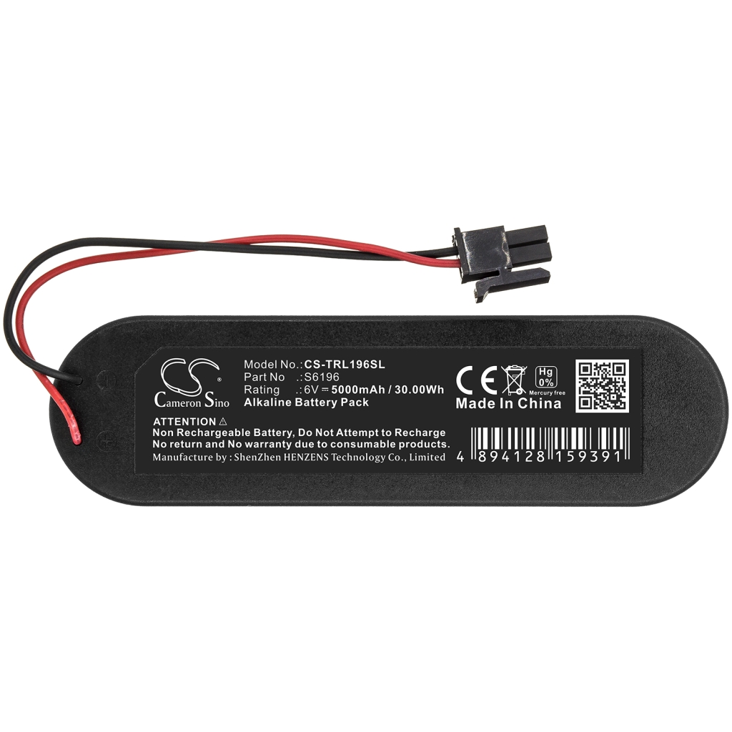 Batería de la cámara de seguridad del hogar Trilogy CS-TRL196SL