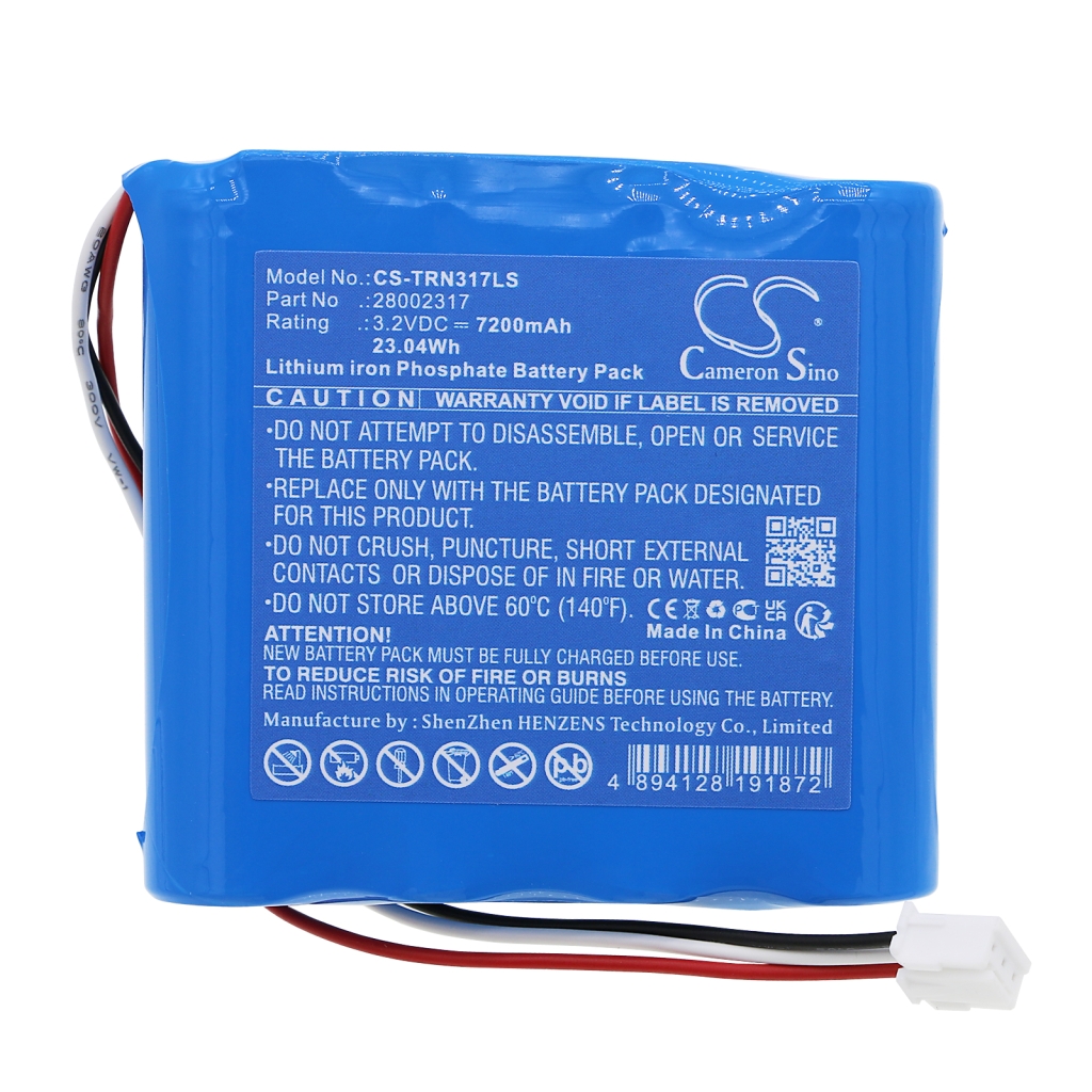 Batería de la cámara de seguridad del hogar Tridonic CS-TRN317LS