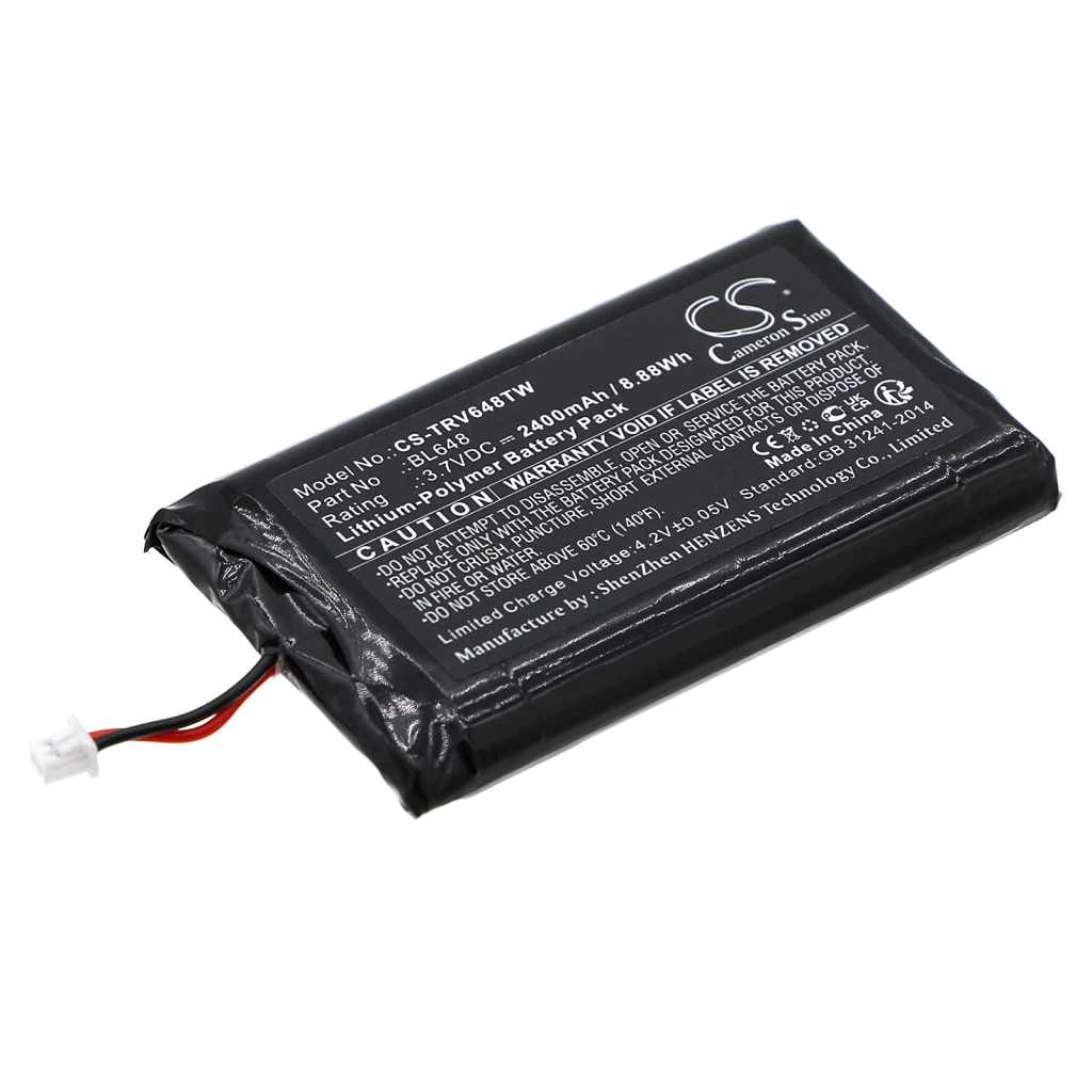 Batería de radio de dos vías Retevis CS-TRV648TW