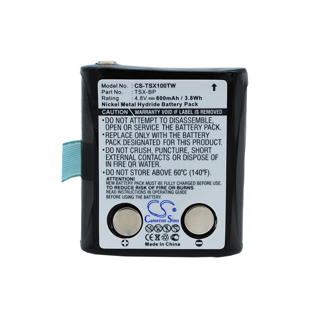 Batería de radio de dos vías TriSquare CS-TSX100TW